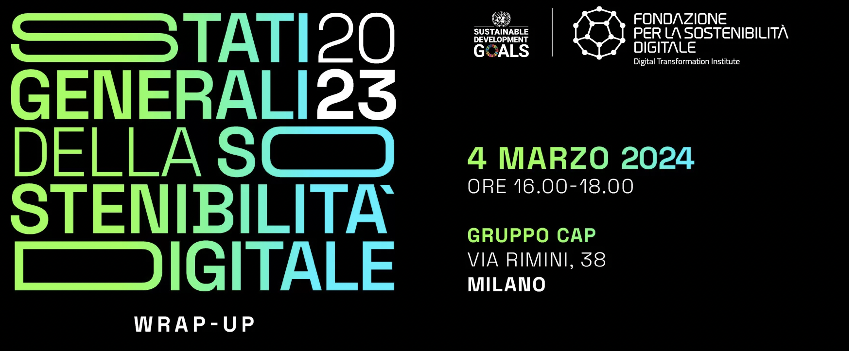 Stati Generali della Sostenibilit&agrave; Digitale: wrap-up 2023